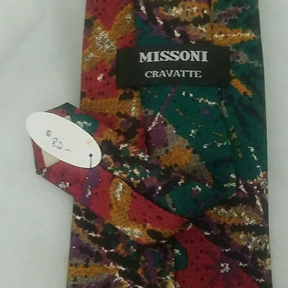 Mens Missoni Tie - Picture 3 of 4